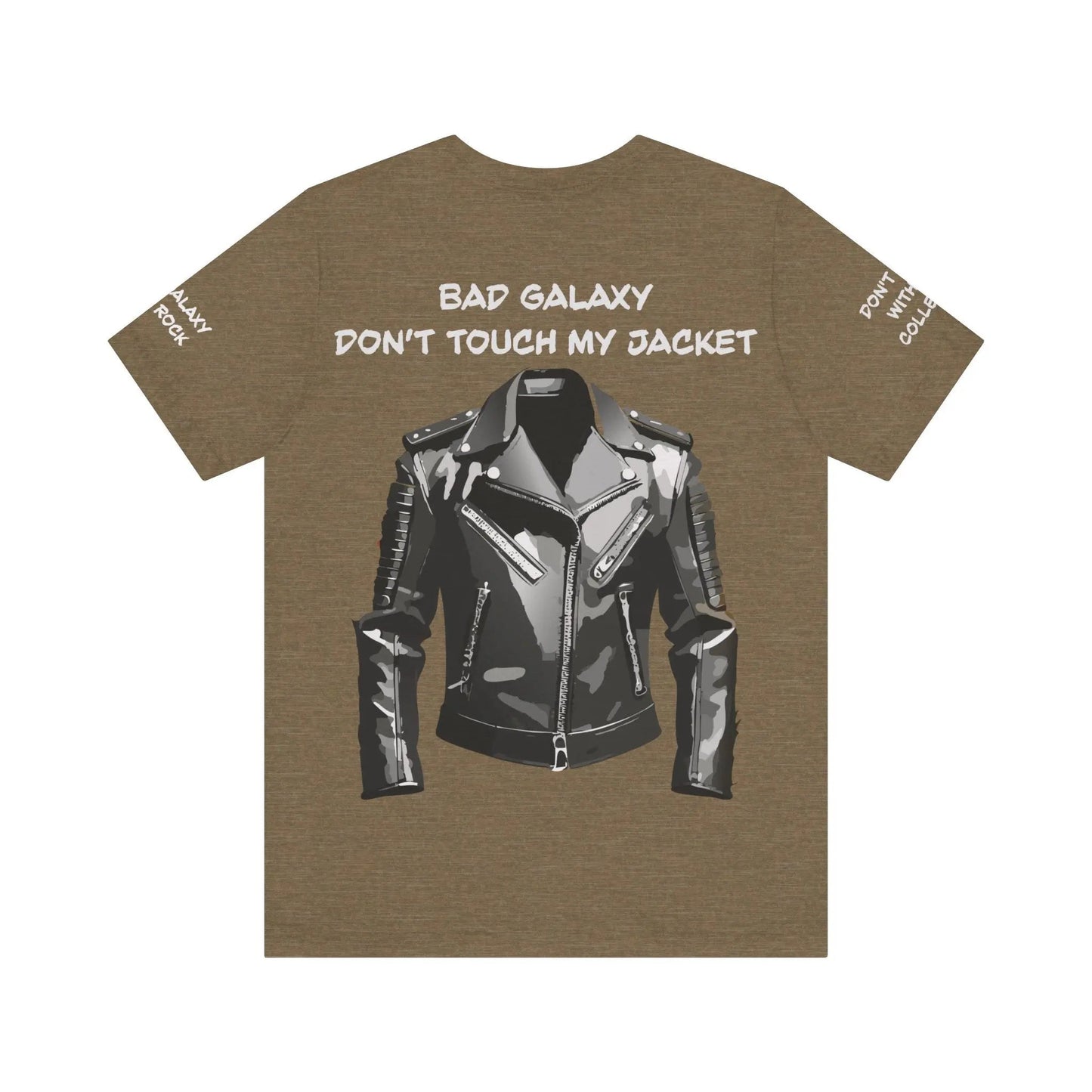 Punk Rock Tee Shirt From Bad Galaxy Made To Order 100 Percent Cotton USA Eco Friendly Inks