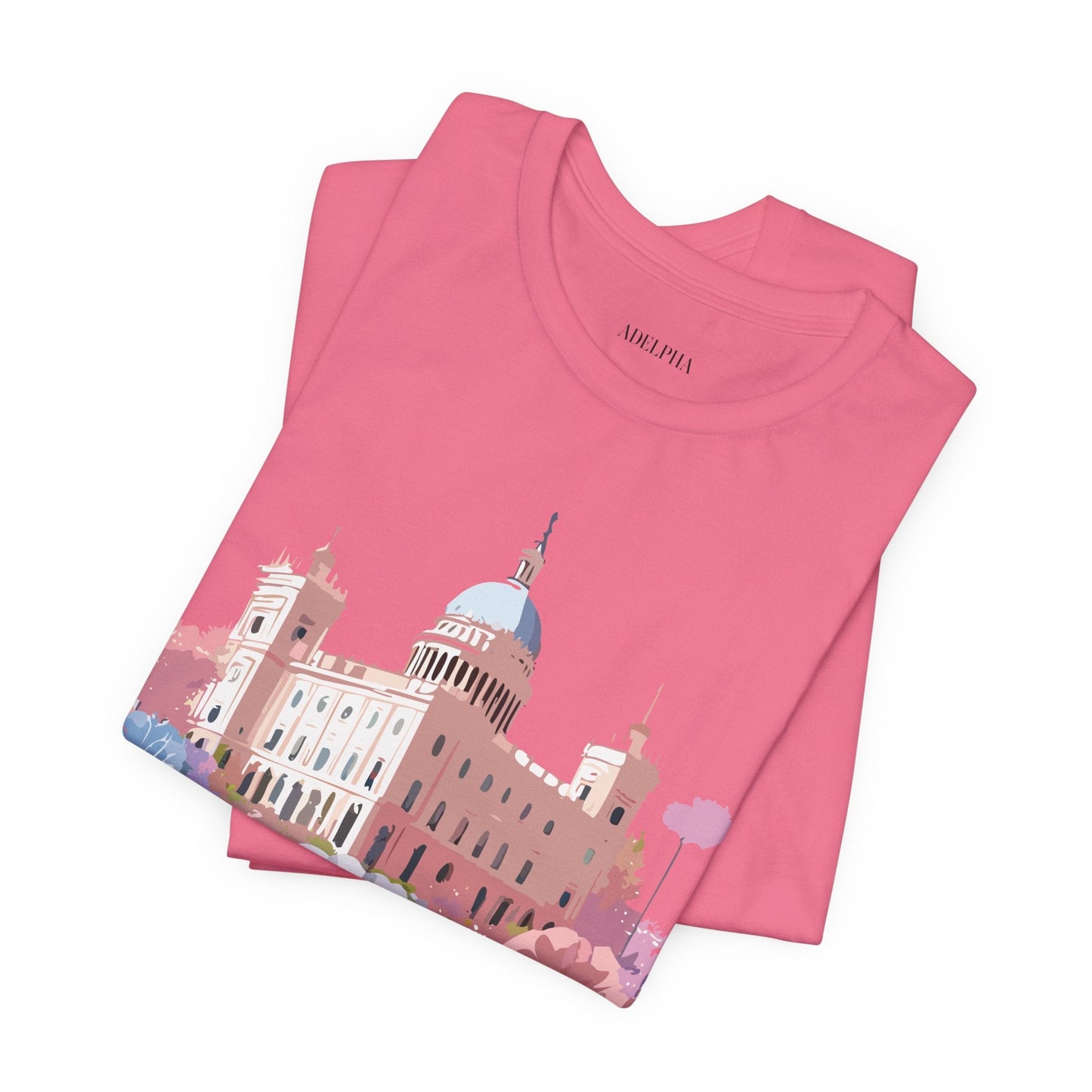 Adelpha Madrid Graphic T Shirt Unisex Short Sleeve Art Tee With Vintage Inspired Artwork