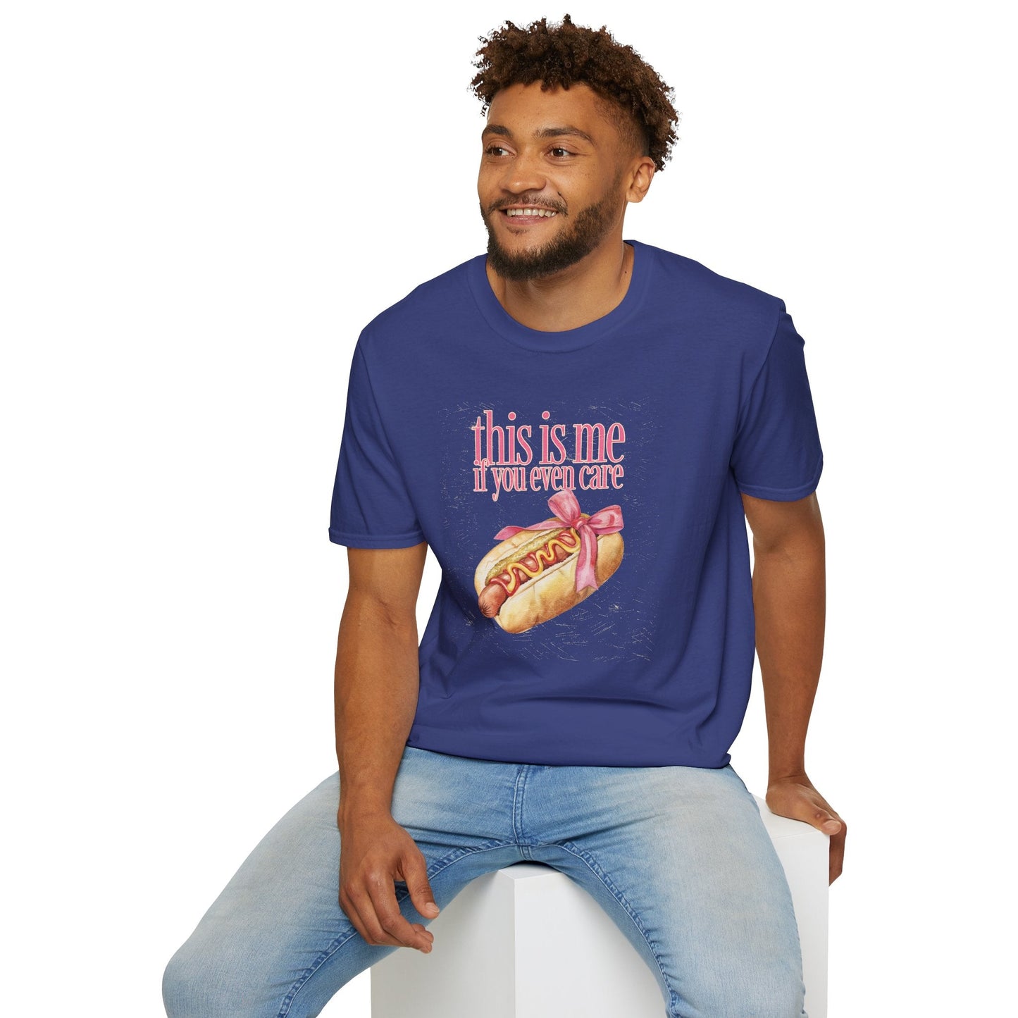 Funny Food T Shirt Unisex Softstyle Tee with Art Design Gildan 64000 100 Percent Ring Spun Cotton Lightweight Comfort