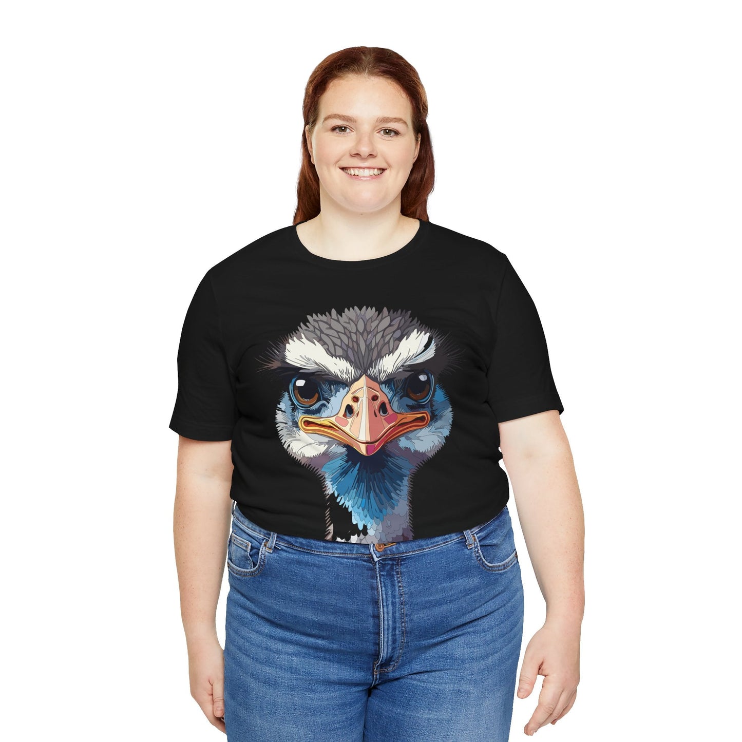 Unisex Animal Tee Shirt With Wildlife Art Design For Men And Women Gildan Softstyle 64000