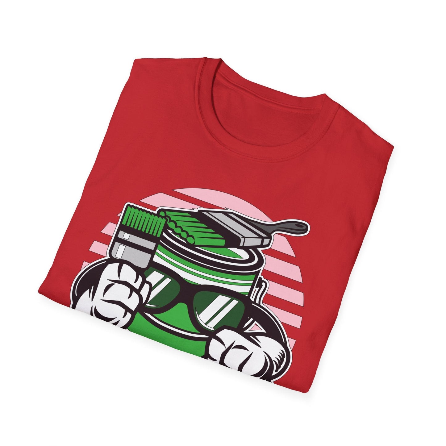 Cartoon T Shirt Animation Tee Funny Graphic Shirt For Unisex Gildan Softstyle 64000 Art Design