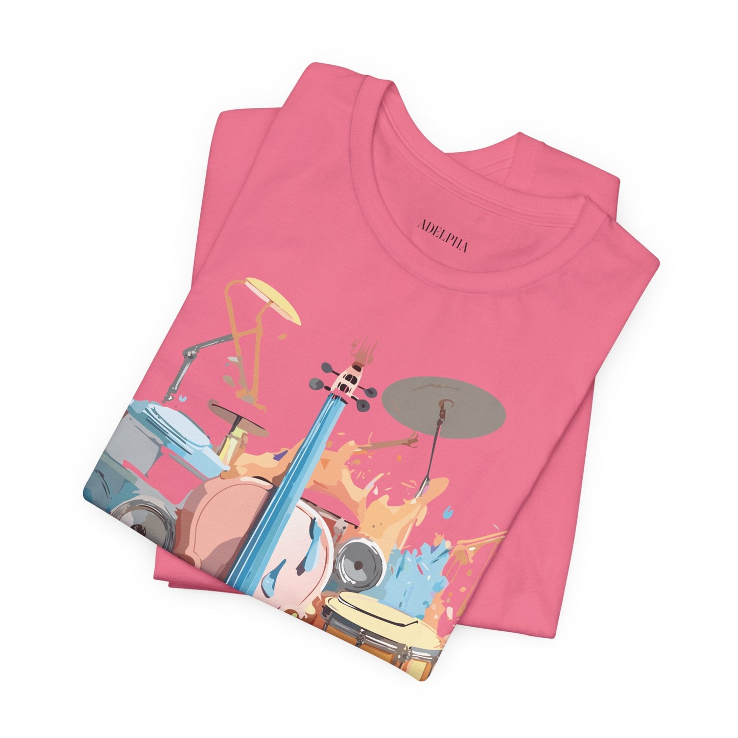 Adelpha Graphic Tee Unisex Short Sleeve Shirt With Vintage Inspired Artwork Design