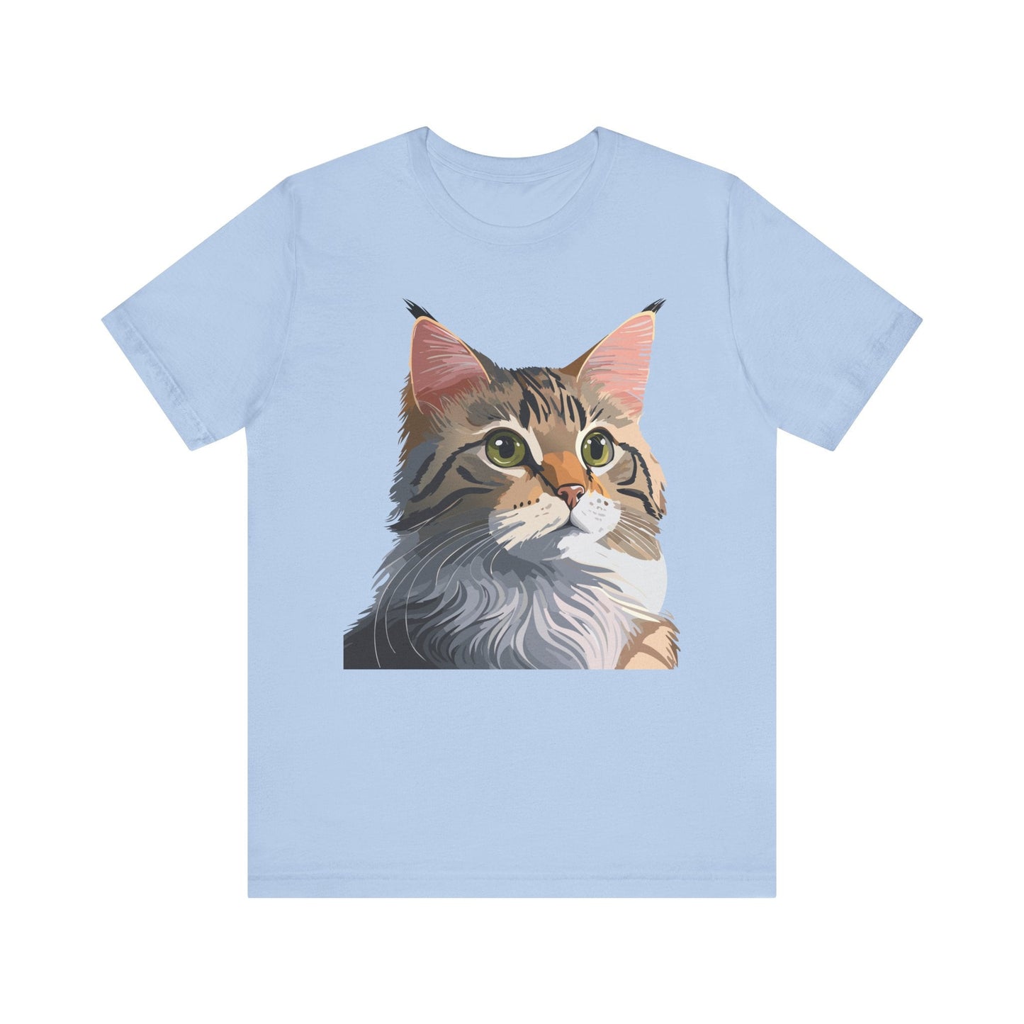 Unisex Animal Shirt Art Design Tee With Wild Animals Short Sleeve Comfort Wear Everyday