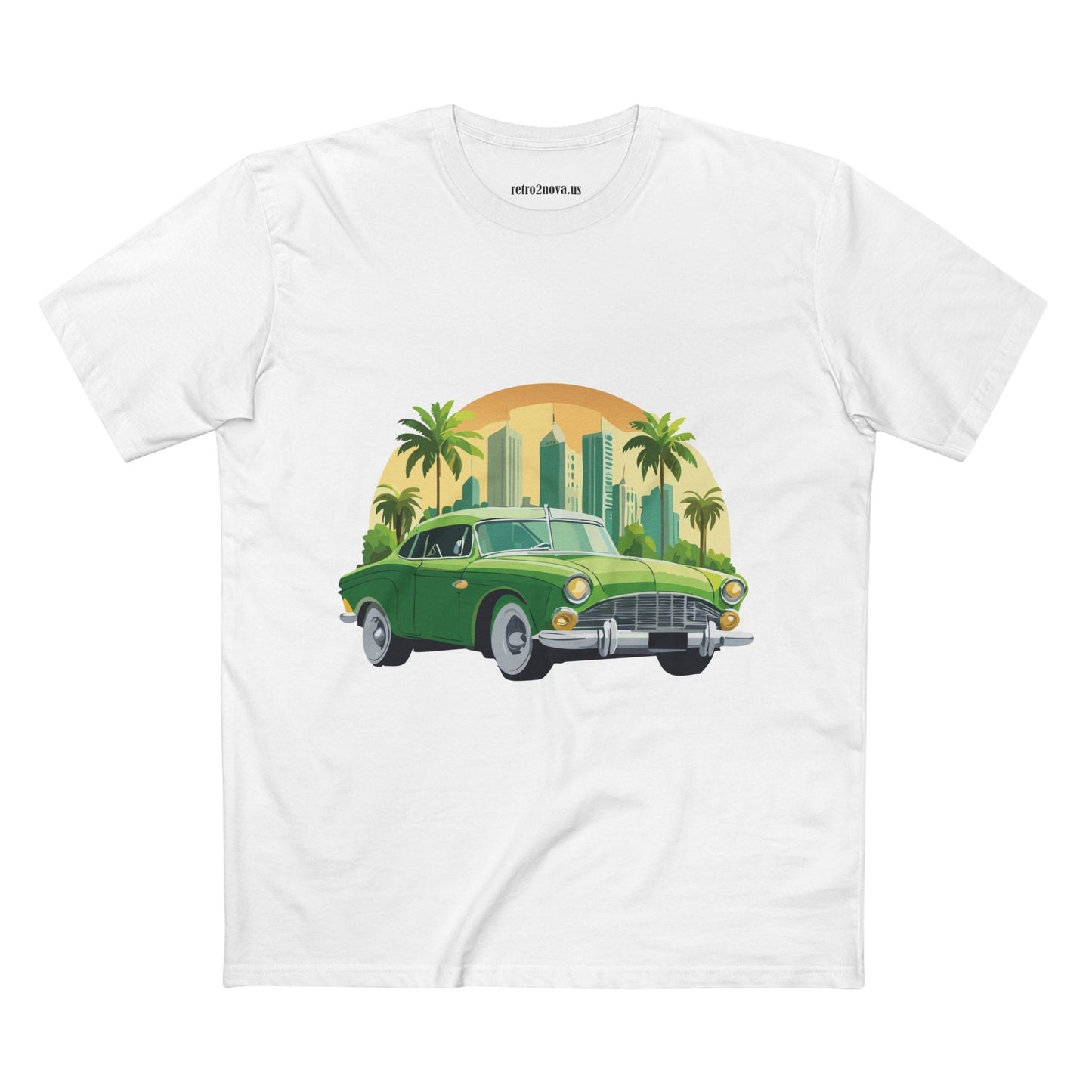 Retro Car Shirts Vintage Car Shirts Unisex Premium Cotton Tee With Original Art Design