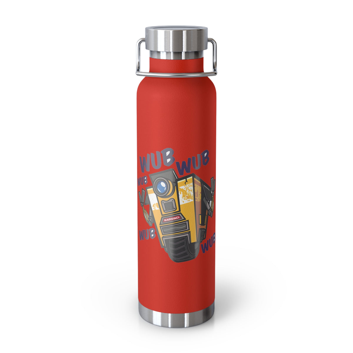 22oz Copper Insulated Water Bottle with Cartoon Design - CV63