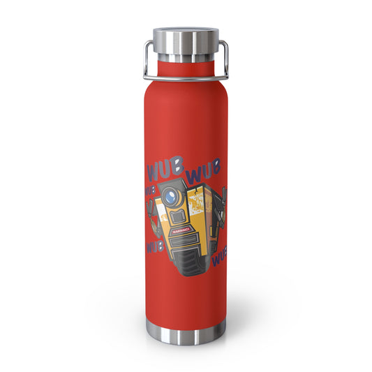 22oz Copper Insulated Water Bottle with Cartoon Design - CV63