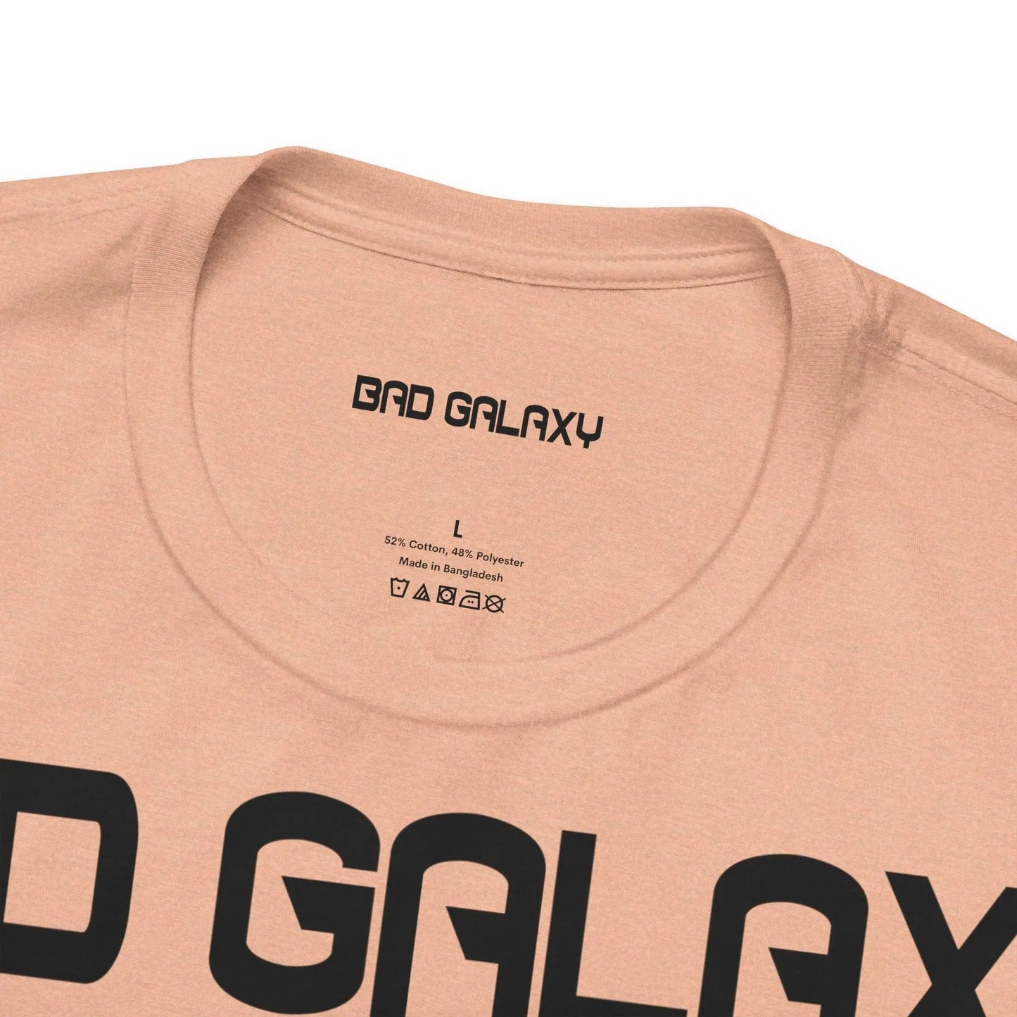 Bad Galaxy Alien Graphic Tee Shirt 100 Percent Cotton Lightweight Eco Friendly Wear