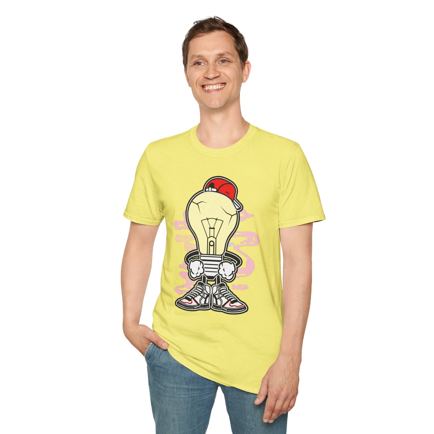 Cartoon T Shirt Animation Tee Funny Graphic Unisex Gildan Softstyle 64000 Cotton Tee