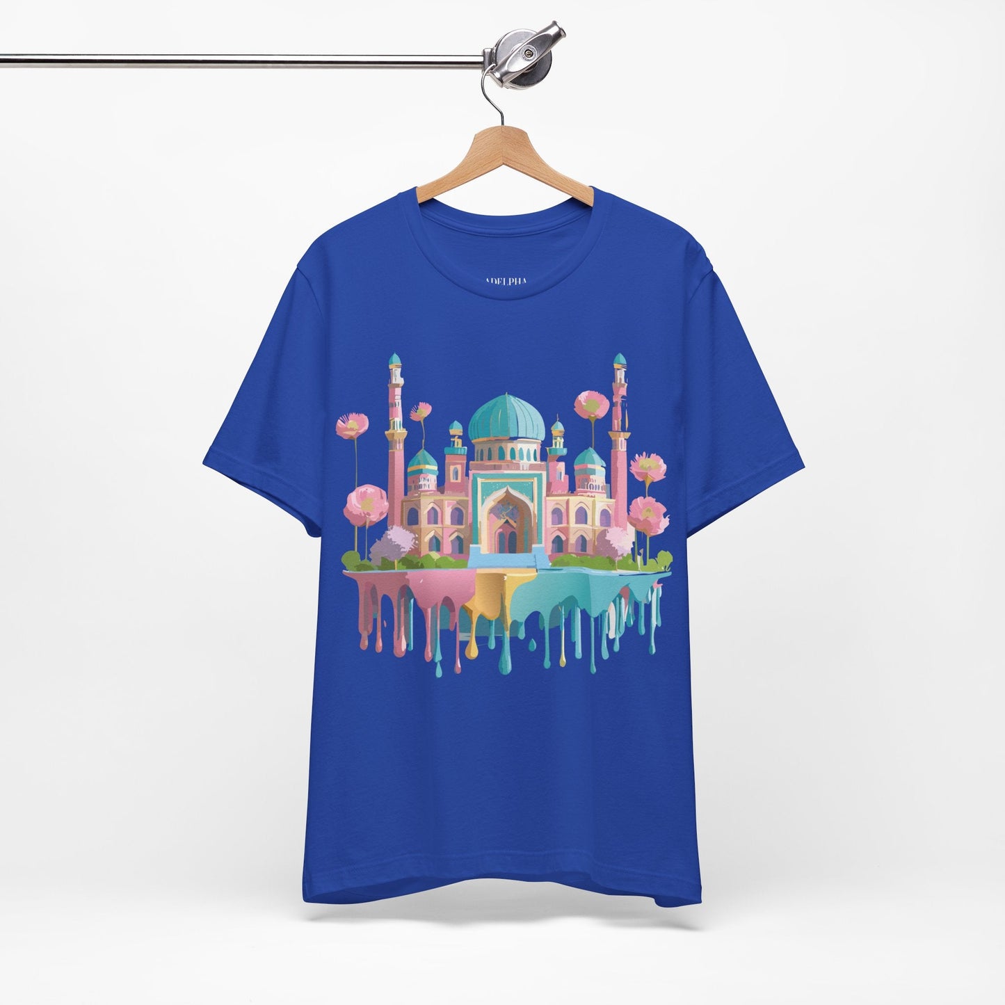 Adelpha Unisex Graphic Tee Vintage Inspired Artwork Tashkent Tourist Shirt Travel Style
