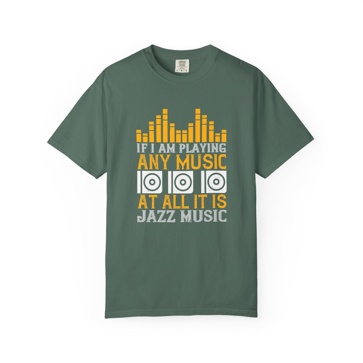Jazz Music Graphic Unisex Heavy Cotton Art Designed T-Shirt m17
