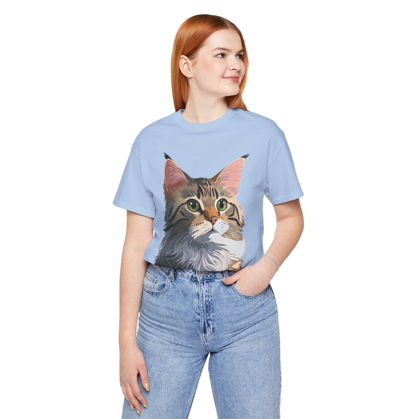 Unisex Animal Shirt Art Design Tee With Wild Animals Short Sleeve Comfort Wear Everyday