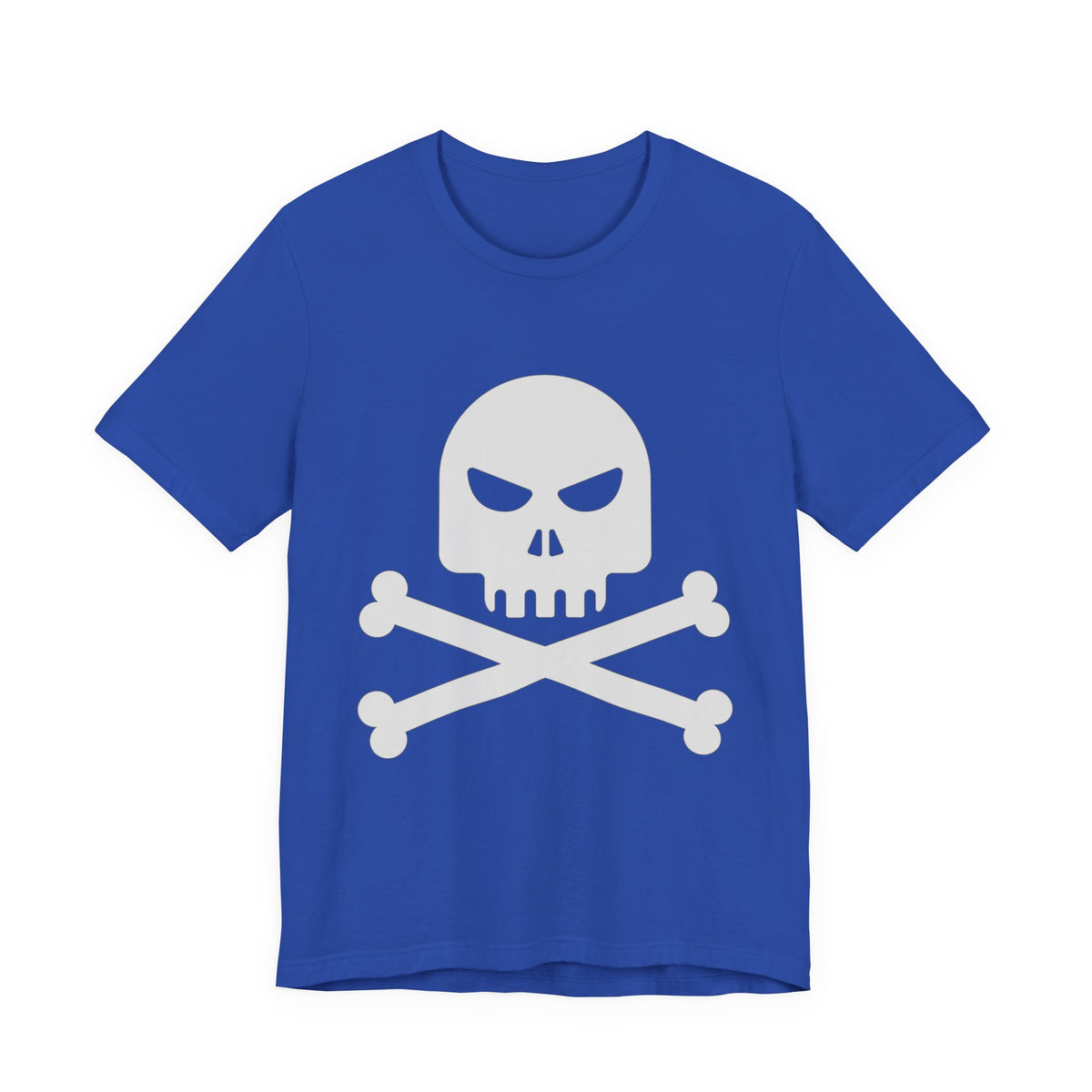 Camiseta unisex de algodón con calavera