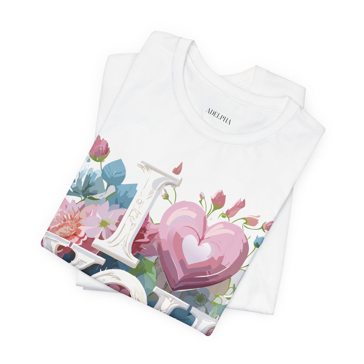 Valentine's Day Graphic Unisex Cotton Bella+Canvas Tee m196