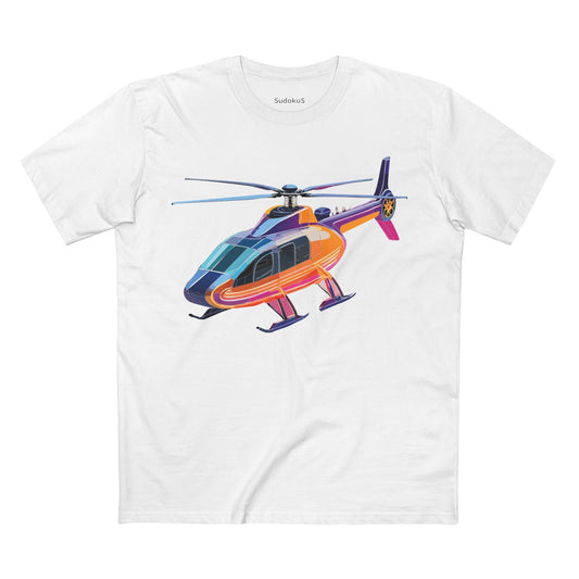 Chopper Graphic Unisex 100 Cotton Staple Tee 15