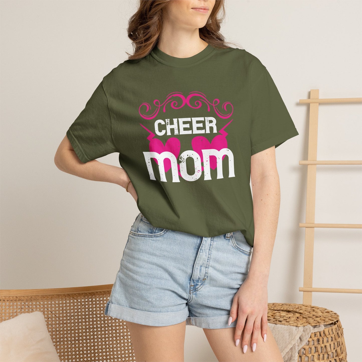 Mom T-shirt Mother Day Mama Tee Unisex Comfort Colors Garment-Dyed Cotton h67
