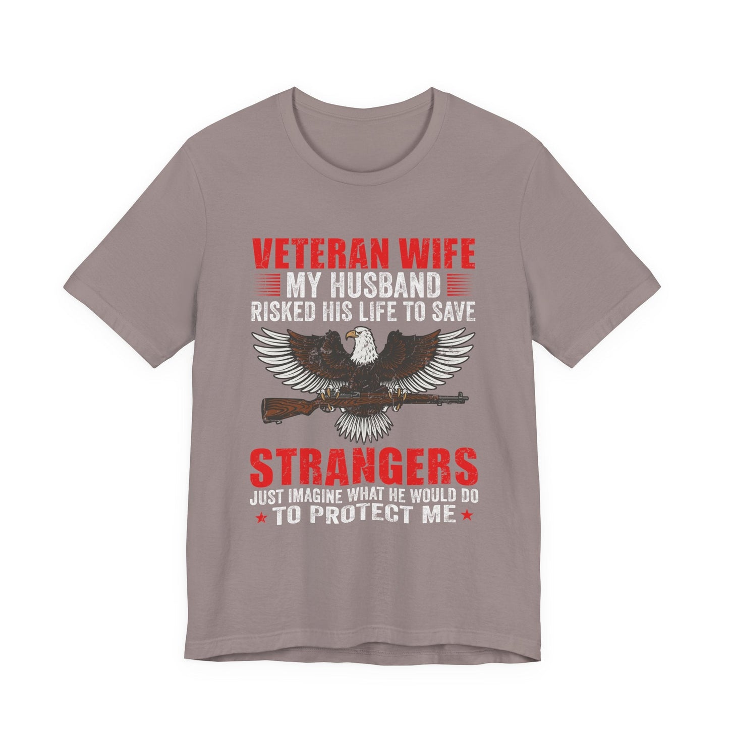 Army Veteran Patriotic Graphic Design Unisex Cotton T-Shirt v40