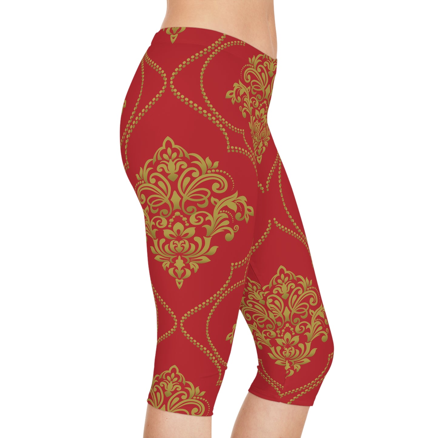 Capri Leggings avec imprimés traditionnels