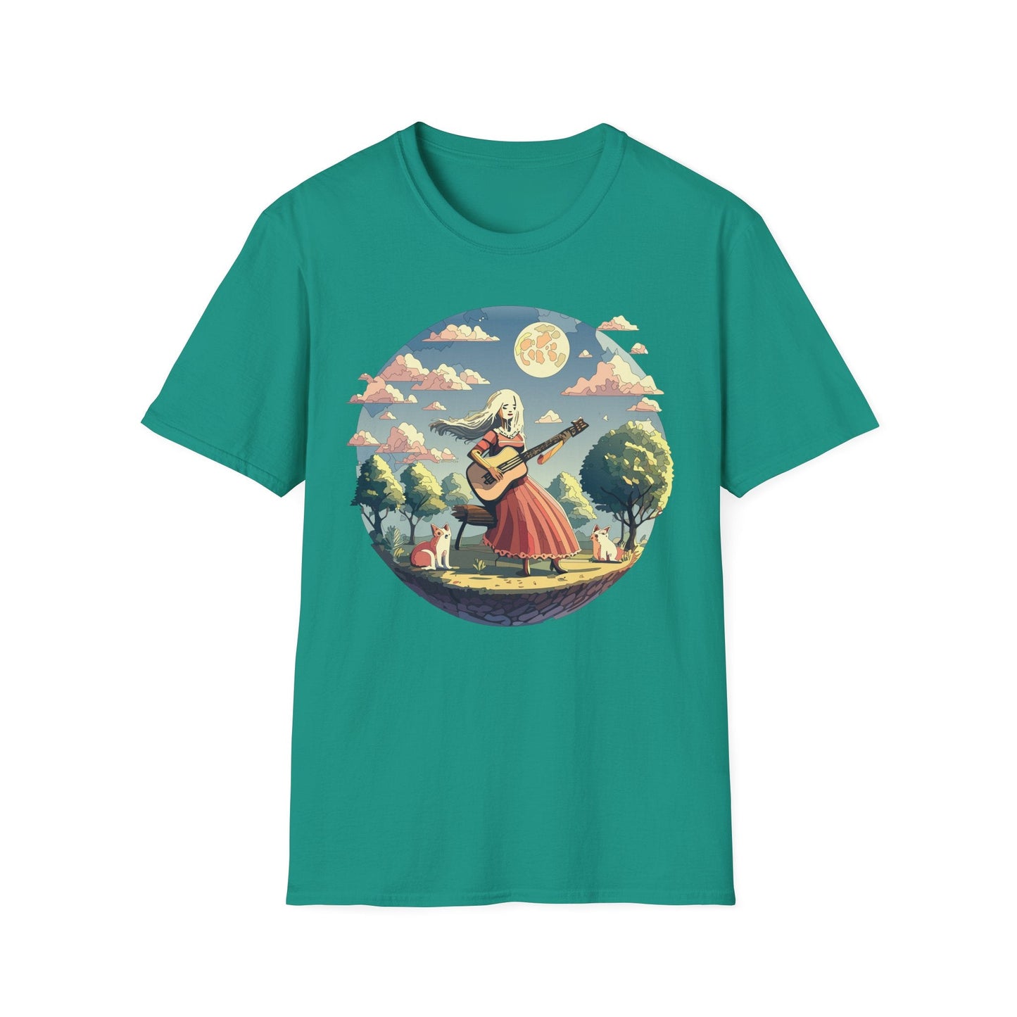 Womens Graphic T Shirts Art Design Tee Softstyle 100 Percent Cotton Unisex Gildan 64000