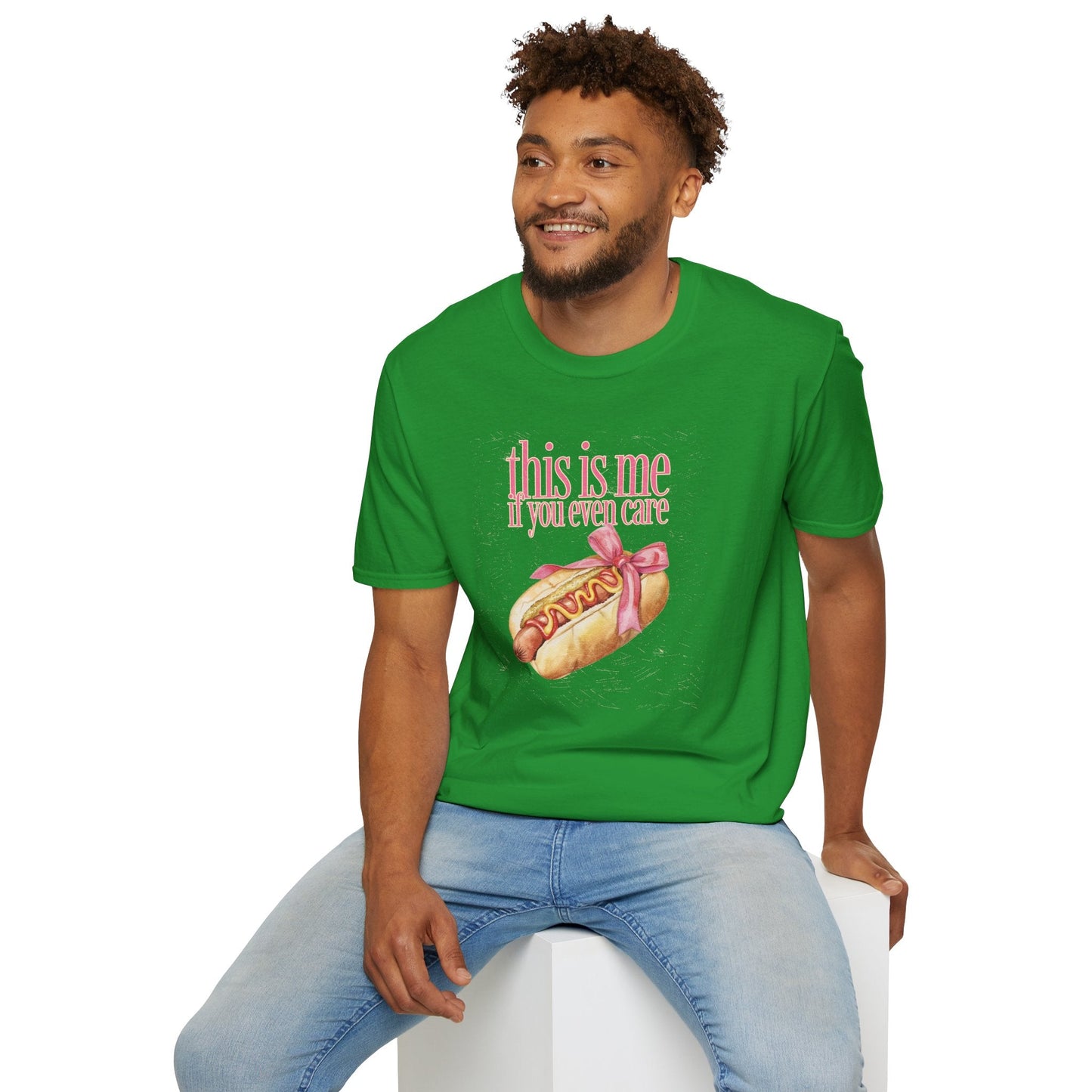 Funny Food T Shirt Unisex Softstyle Tee with Art Design Gildan 64000 100 Percent Ring Spun Cotton Lightweight Comfort