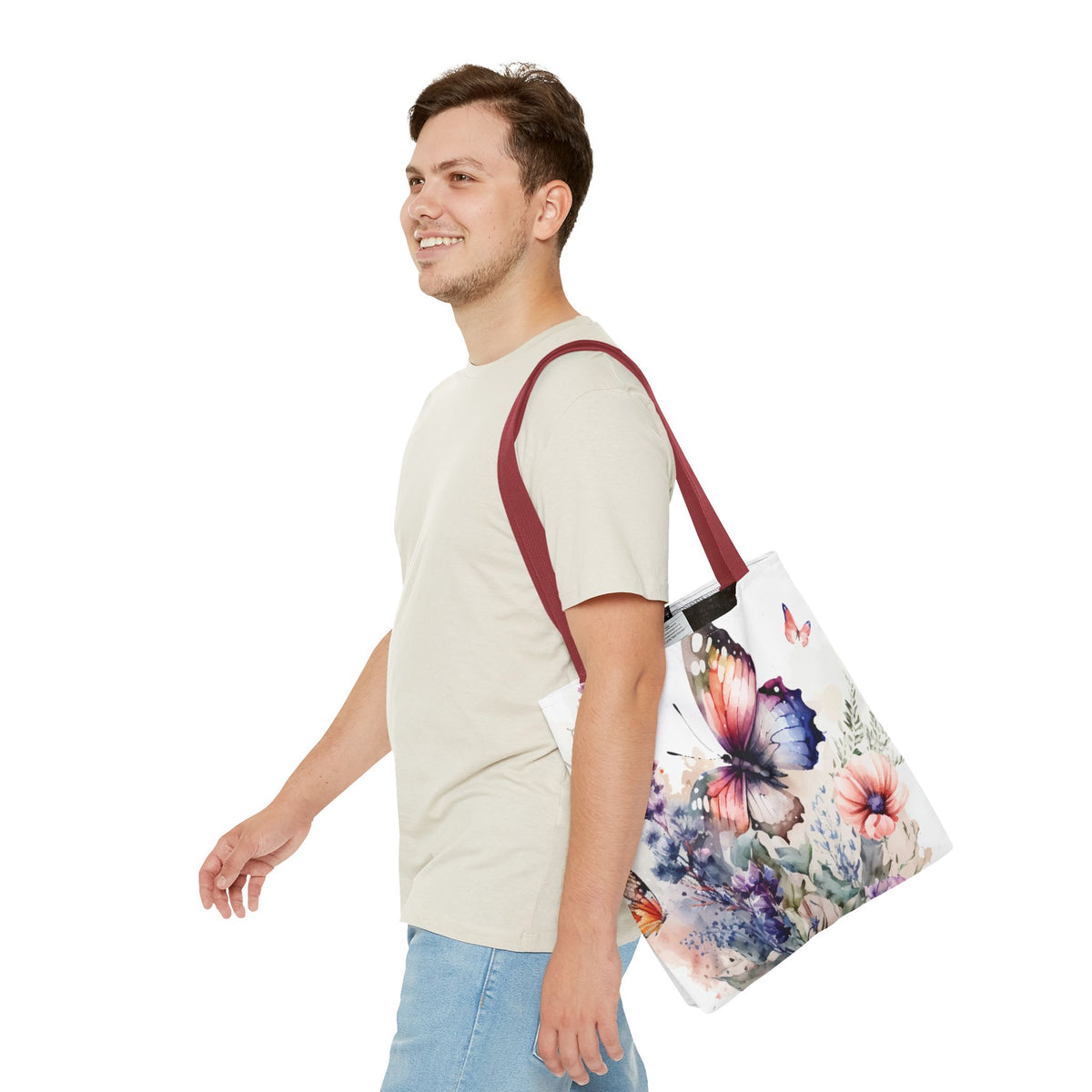 Butterfly Canvas Tote