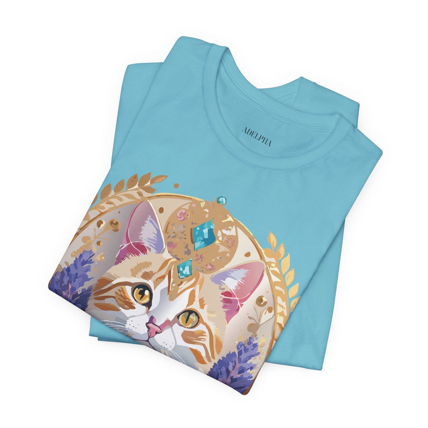 Adelpha Medallion Graphic Tee Unisex Jersey Short Sleeve Vintage Inspired Art Premium Casual Wear