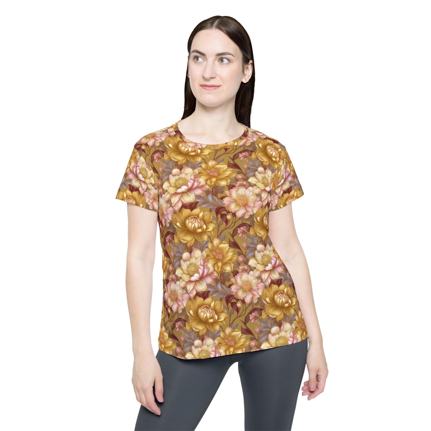 Floral Print Shirt, Shirt with Flowers