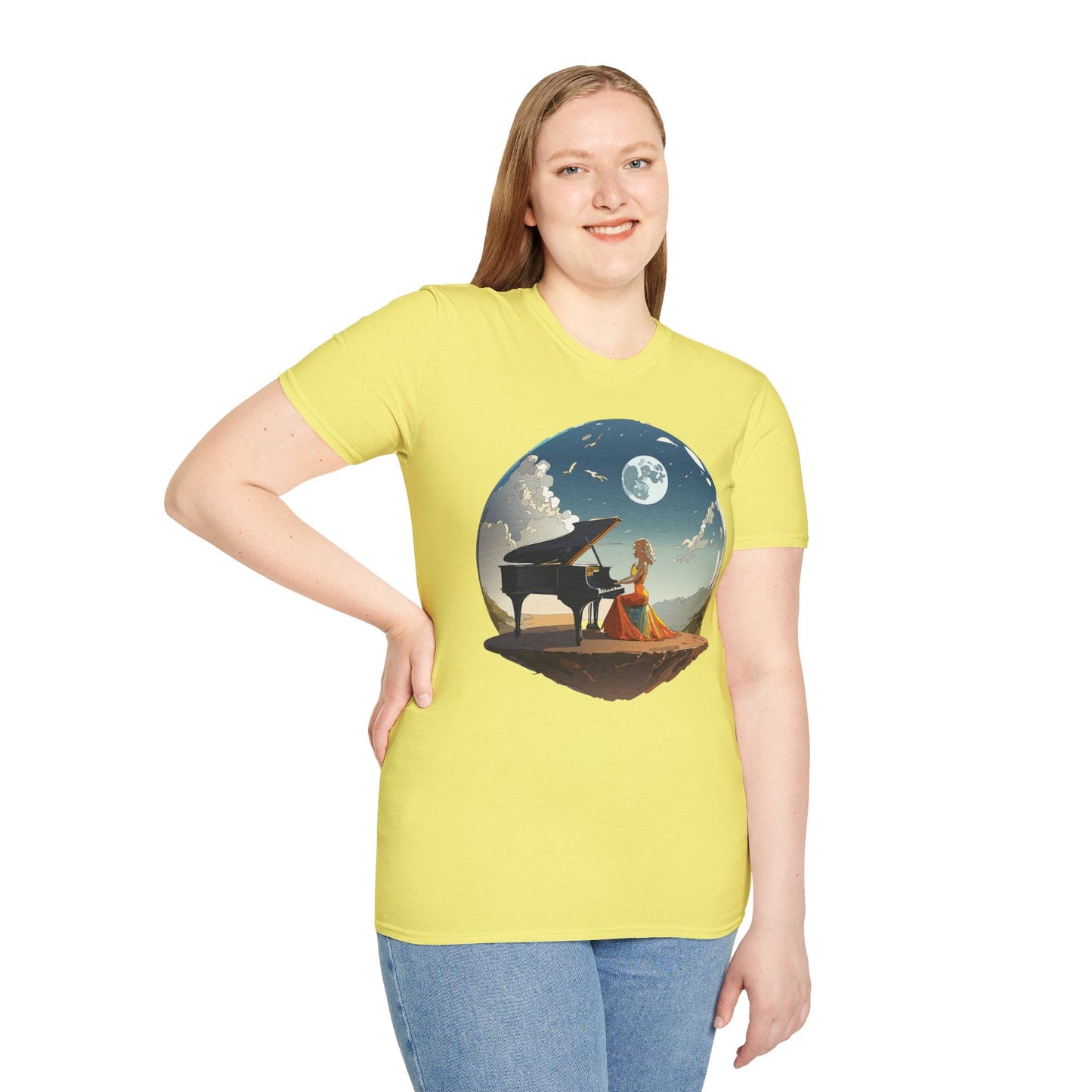 Womens Graphic T Shirts Art Design Shirt Gildan Softstyle 64000 Cotton Tee Unisex Comfort