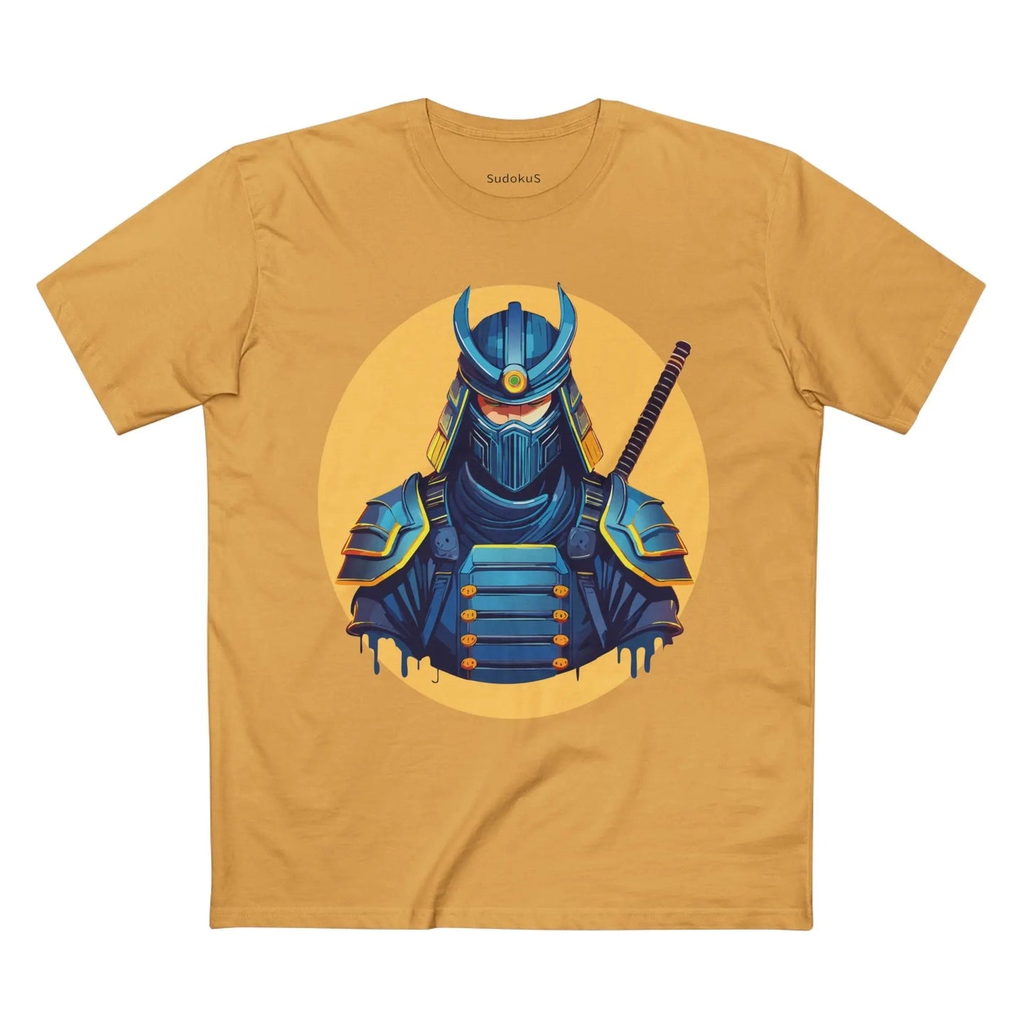 Samurai Graphic Unisex 100 Cotton Staple Tee 11
