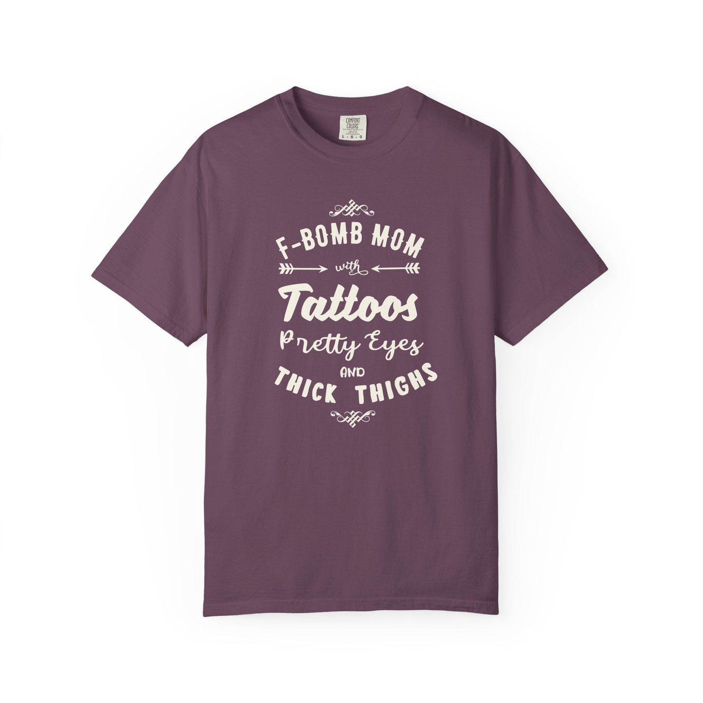 Mom T-shirt Mother's Day Mama Tee Unisex Comfort Colors Garment-Dyed Cotton h37