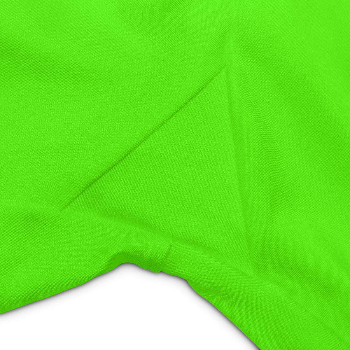 Neon Grass Green Women's Workout Shorts - High-Waist Biker Activewear