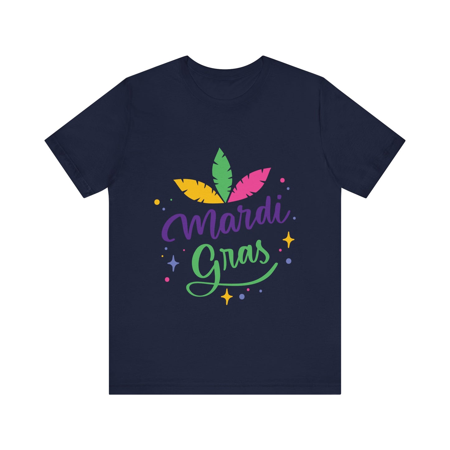 Unisex Cotton Tee Shirt for Mardi Gras