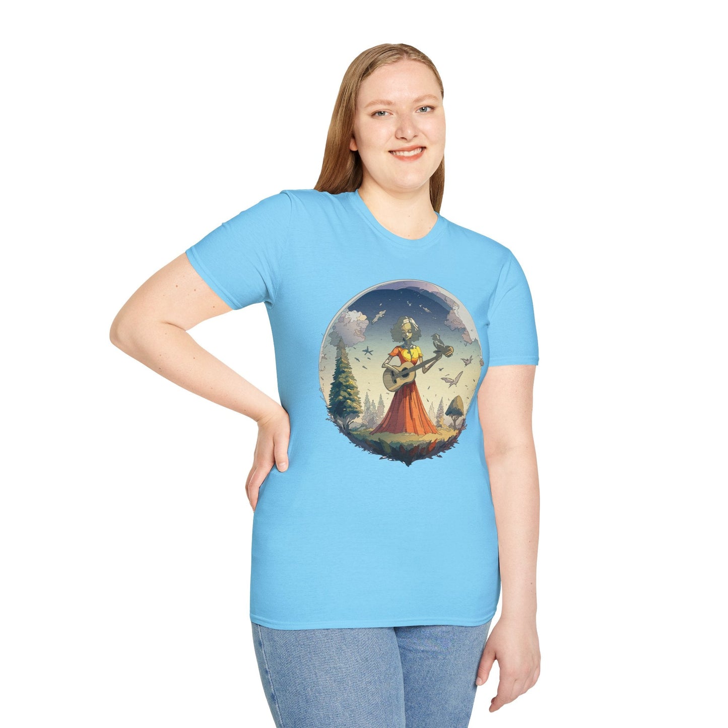 Womens T Shirts Ladies Graphic Tees Art Design Shirt Gildan Softstyle Tee Collection