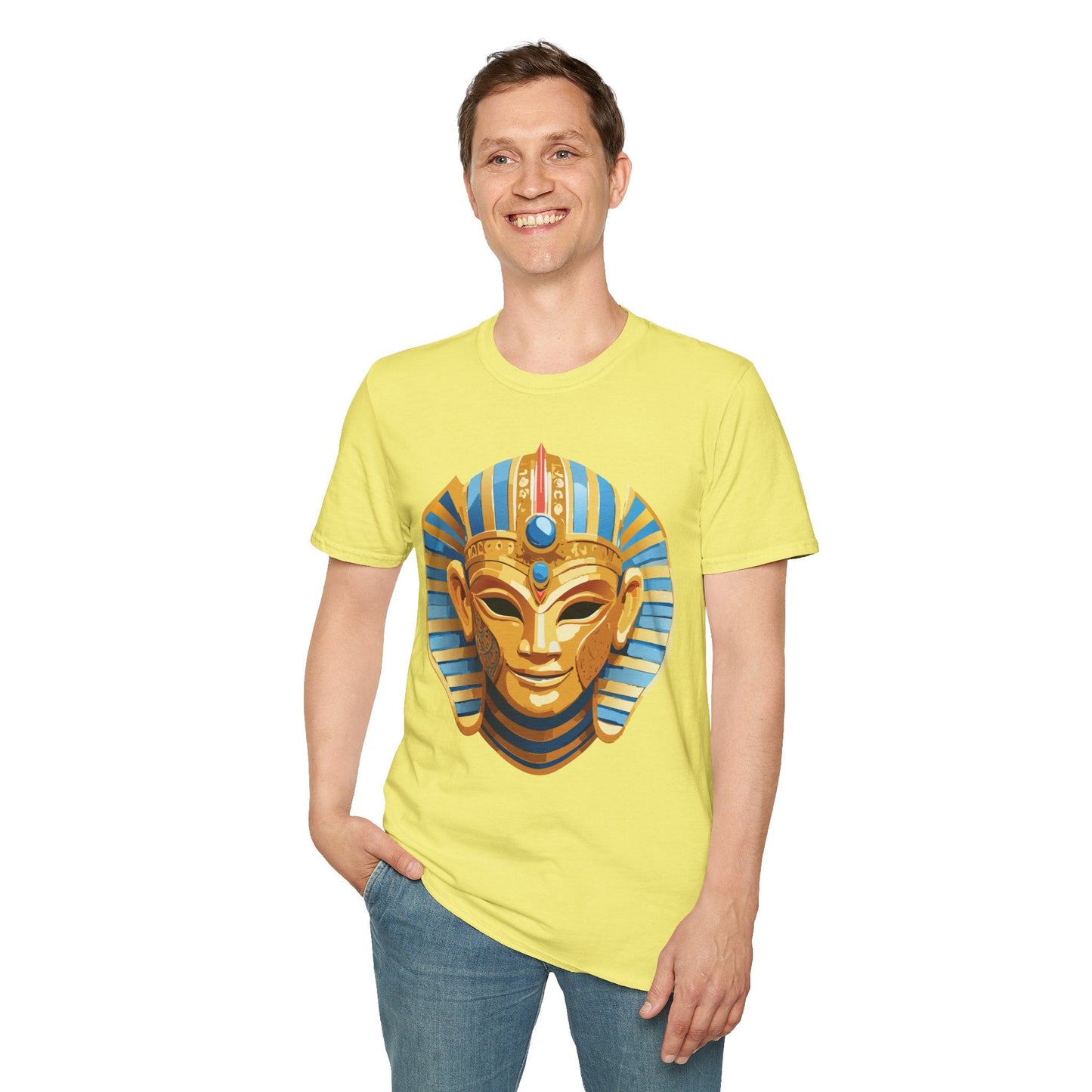 Mask Tee Shirt Unisex Masquerade Tee Softstyle Ring Spun Cotton Comfort For Everyday Wear