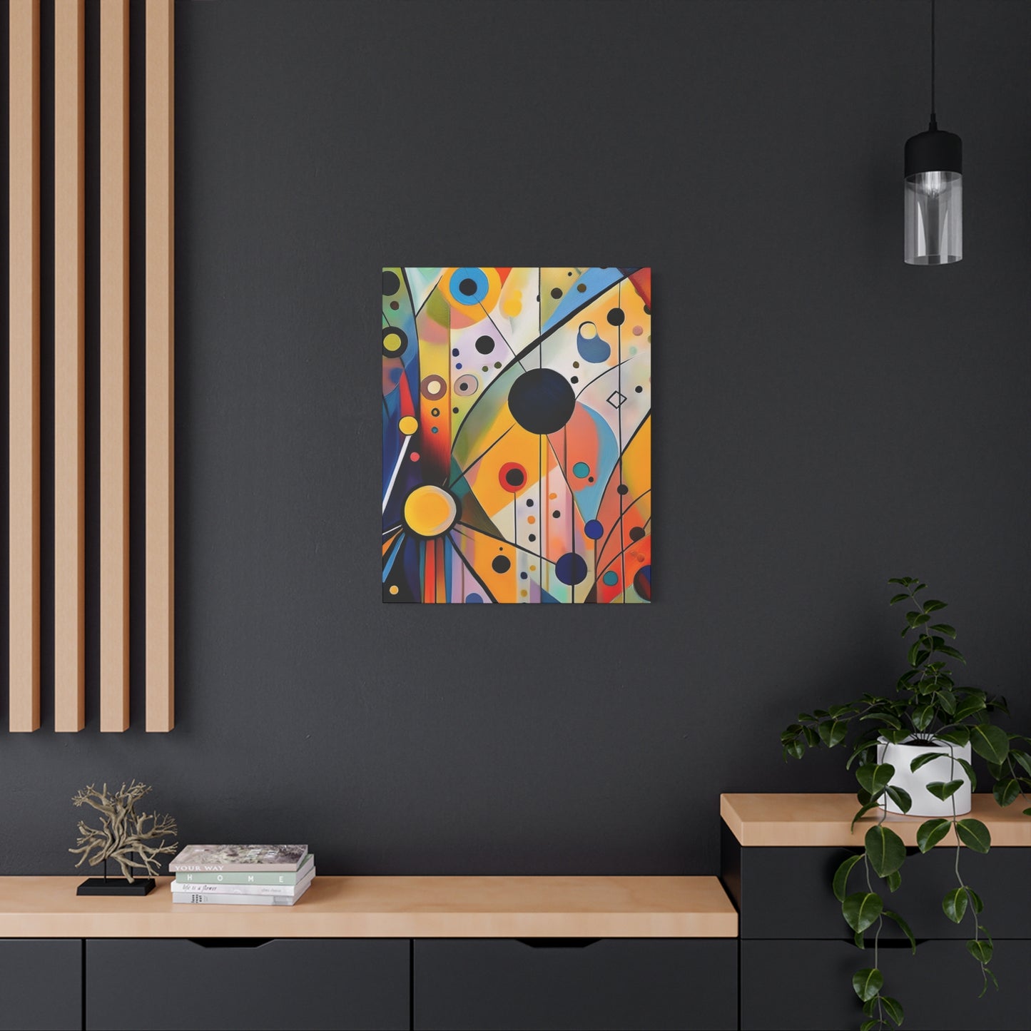 Abstract Oil Painting Print Canvas 20x24,20x30,24x30 24x32,24x36,30x40 32x48,36x48,40x60 Pine-Wood Inner Frame ABS-142