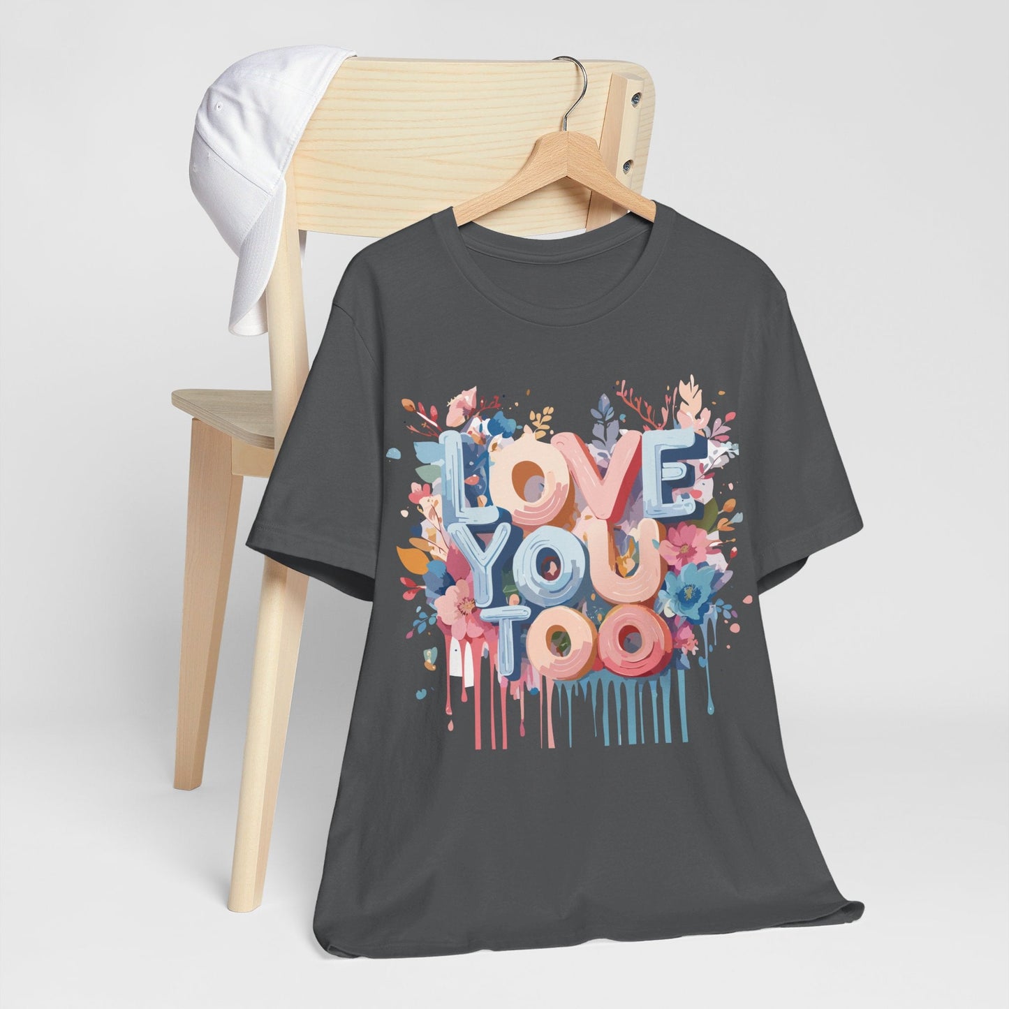 Valentine Graphic Tee Unisex Short Sleeve Art Design By Adelpha Vintage Inspired Tee