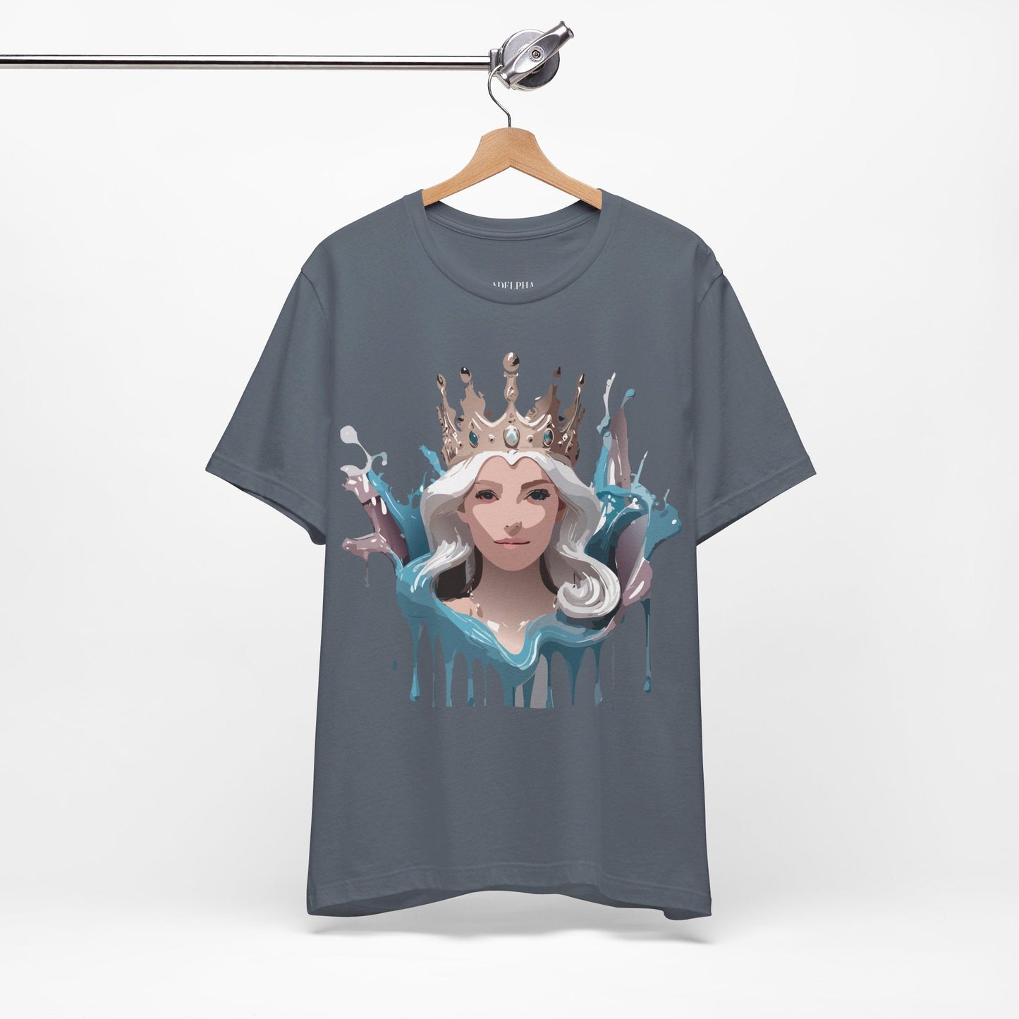 Queen Graphic T Shirt Unisex Vintage Inspired Adelpha Artwork Premium Cotton Tee For Everyday Wear
