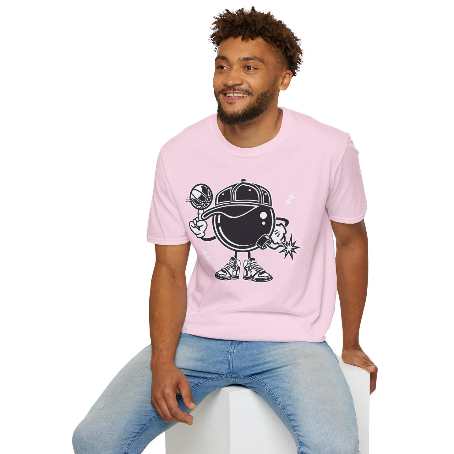 Cartoon Animation T Shirt Unisex Funny Tee Gildan Softstyle 100 Percent Cotton Comfort