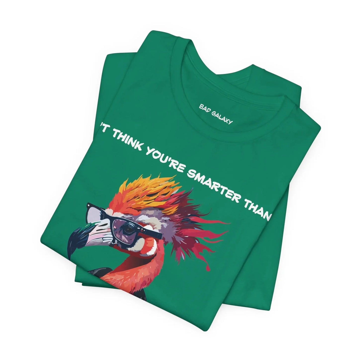 Animal T Shirt Made To Order In USA From Bad Galaxy With Eco Friendly Inks And 100 Percent Cotton