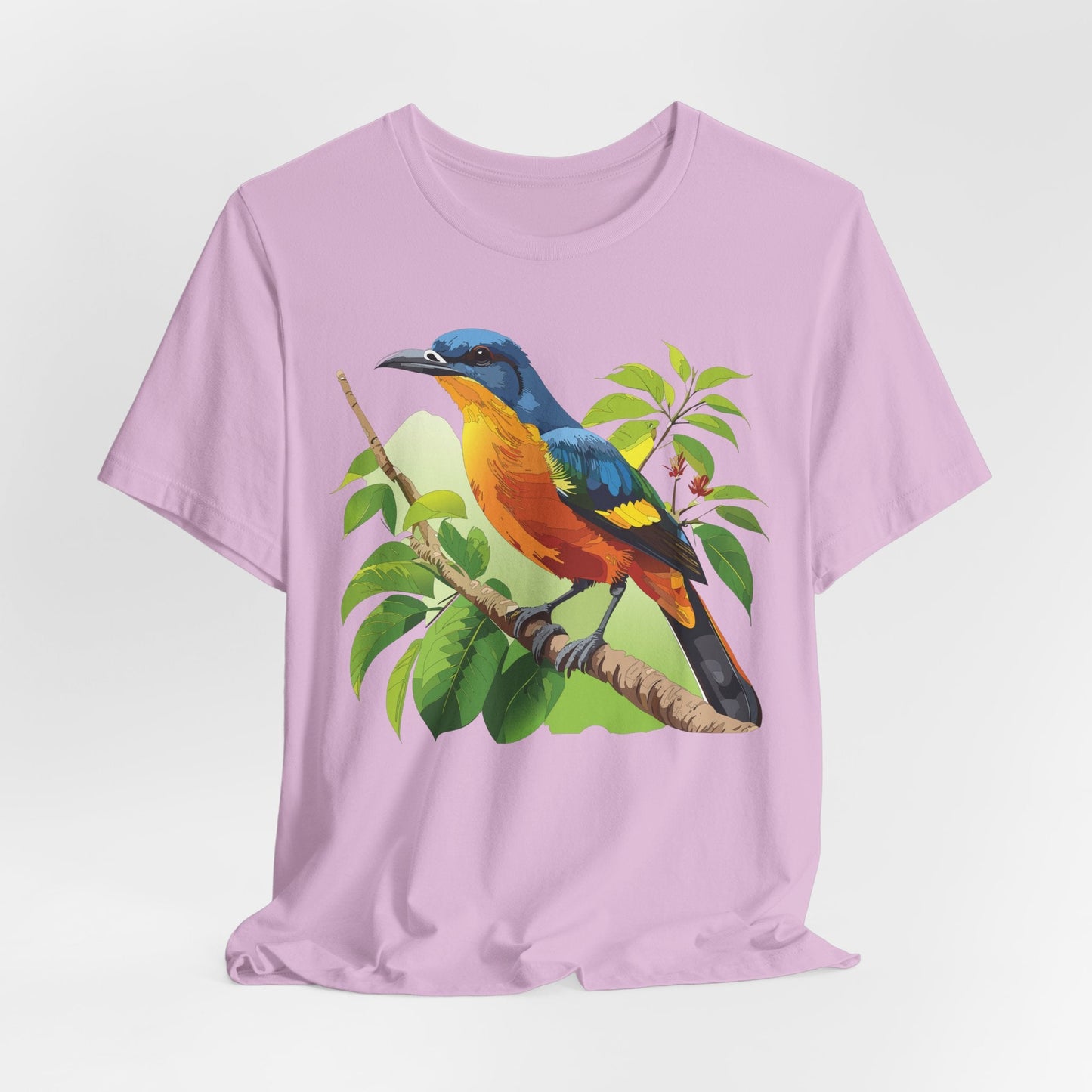 Unisex Animal Design Tee Shirt With Wildlife Graphics For Casual Everyday Wear And Comfort