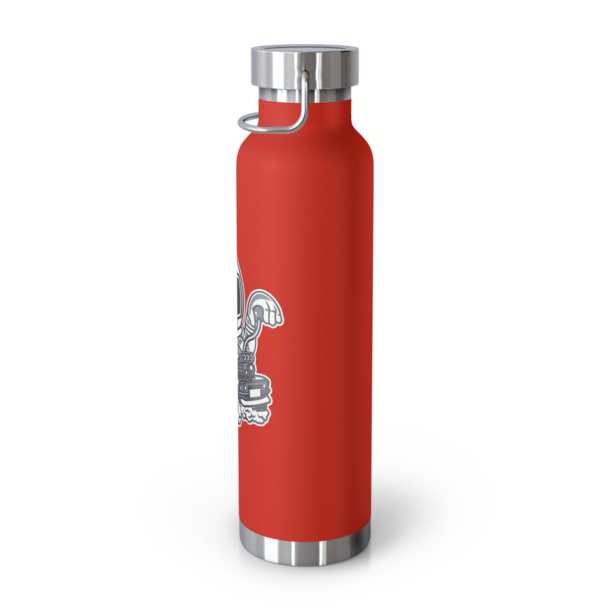 22oz Copper Insulated Water Bottle with Cartoon Design - CV55