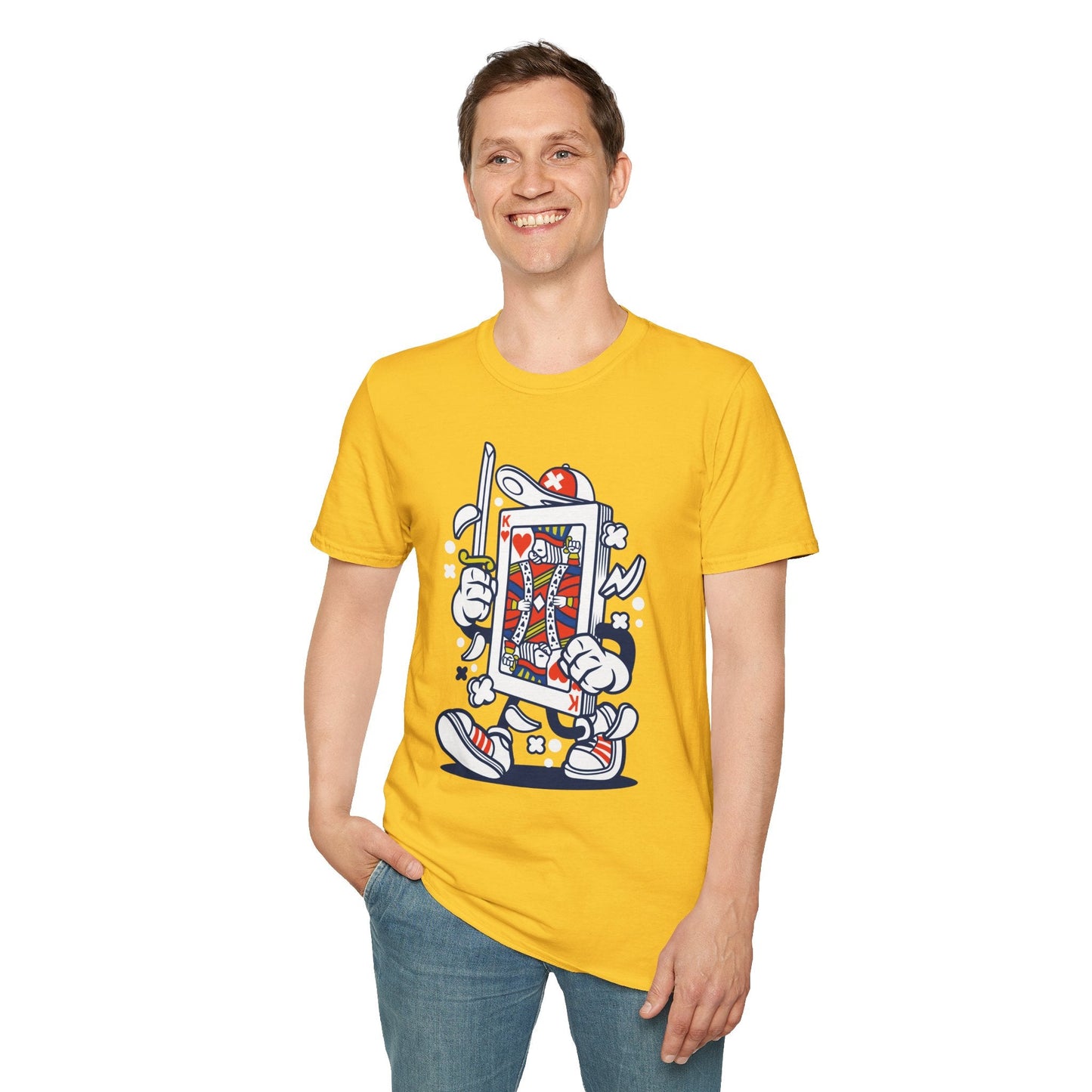 Cartoon T Shirt Animation T Shirt Funny Tee Shirt Unisex Gildan Softstyle 64000 Cotton Comfort