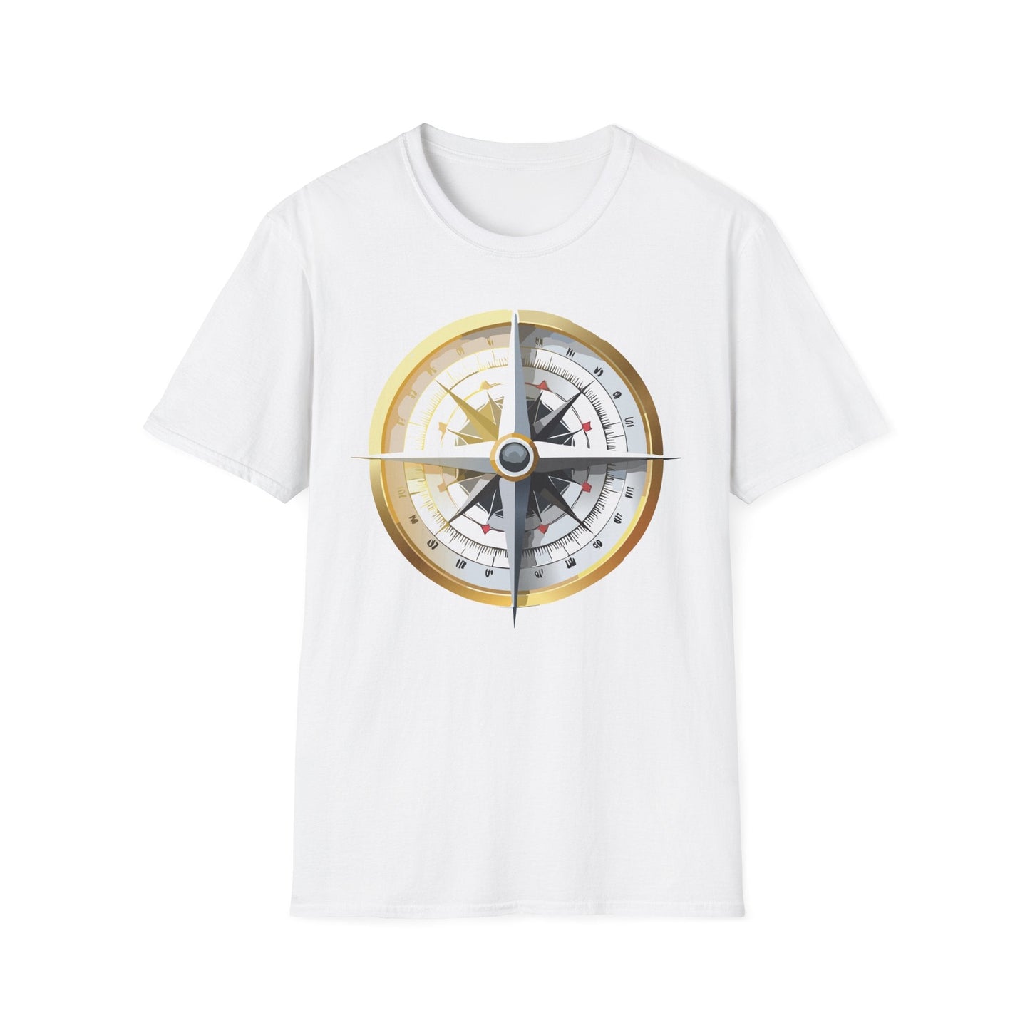 Compass Navigator Graphic Tee Unisex 100 Cotton 14