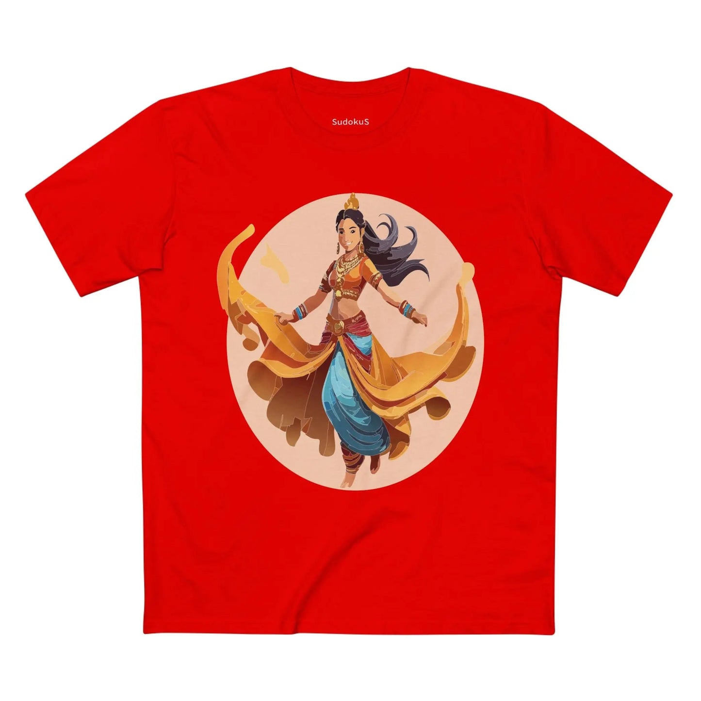 Dancer Graphic Unisex 100 Cotton Staple Tee 7