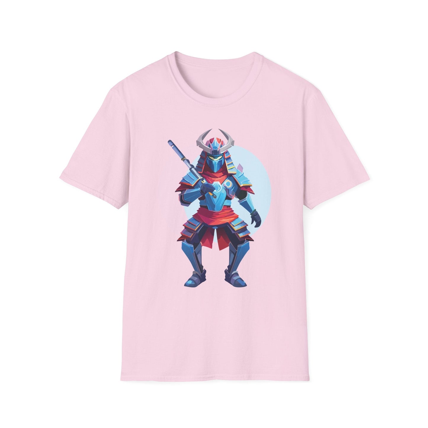 Samurai T Shirt Unisex Softstyle Tee Made From 100 Percent Ring Spun Cotton Gildan 64000