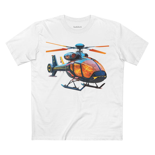 Chopper Graphic Unisex 100 Cotton Staple Tee 5
