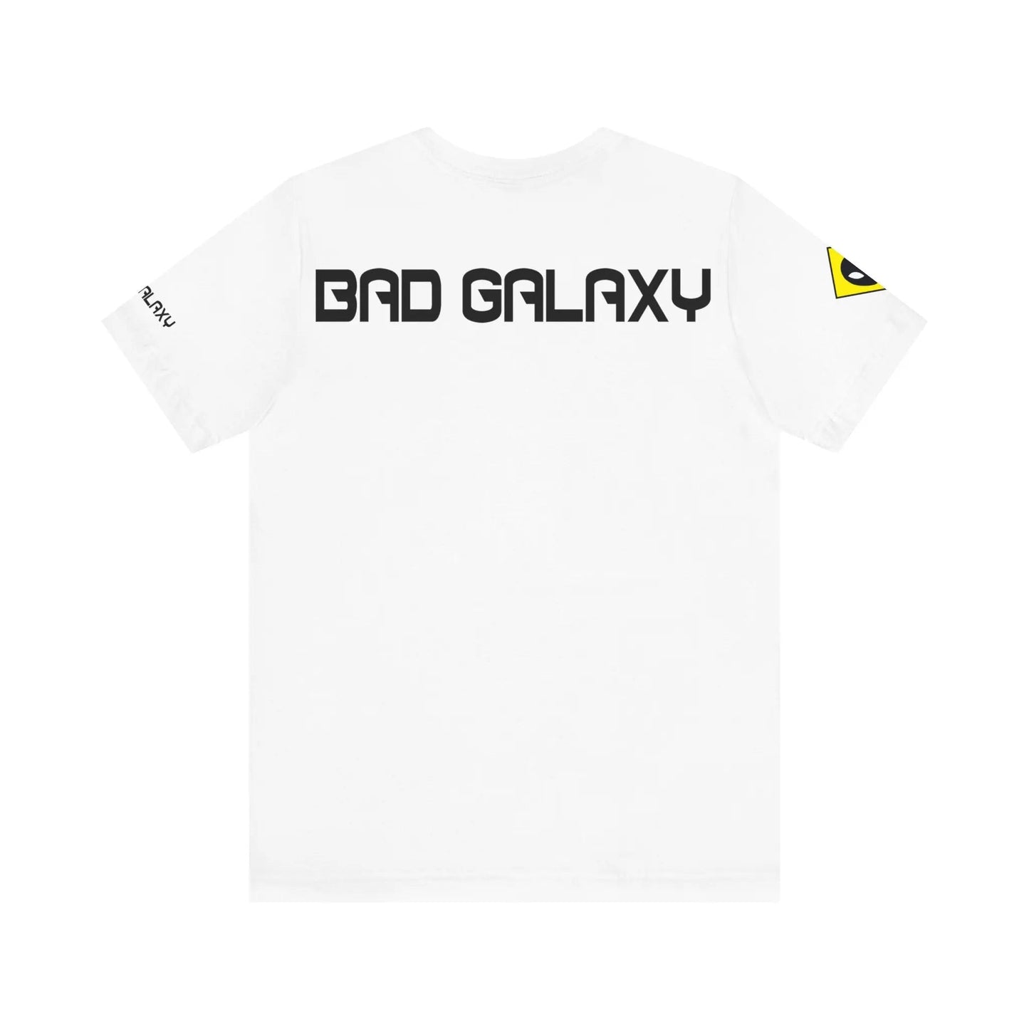 Bad Galaxy Tee Shirt With Alien 100 Percent Cotton Made In USA Eco Friendly Inks