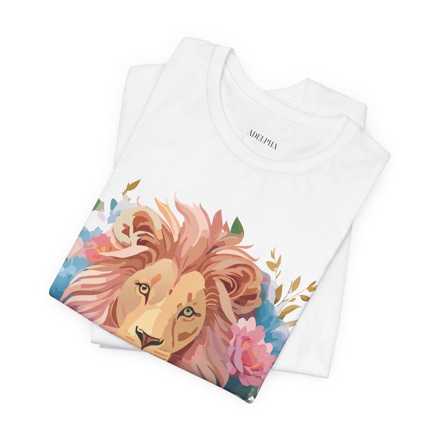 Lion Graphic T Shirt Unisex Short Sleeve Tee Vintage Inspired Adelpha Artwork Apparel