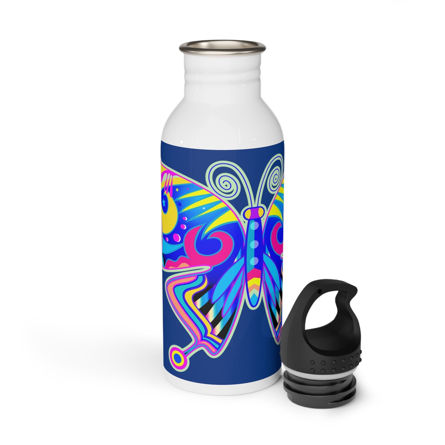 Bouteille d'eau Tumbler avec des motifs artistiques