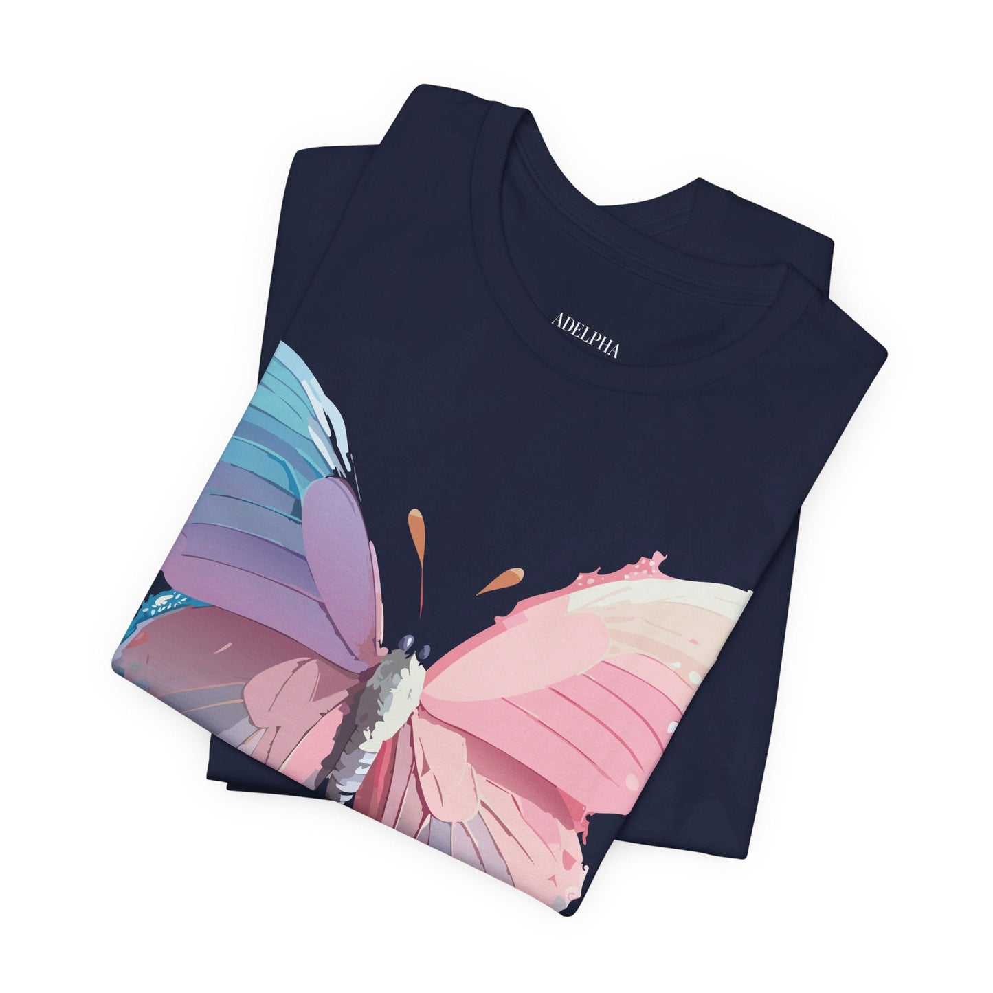 Adelpha Butterfly Graphic Tee Unisex Short Sleeve Art Design Shirt