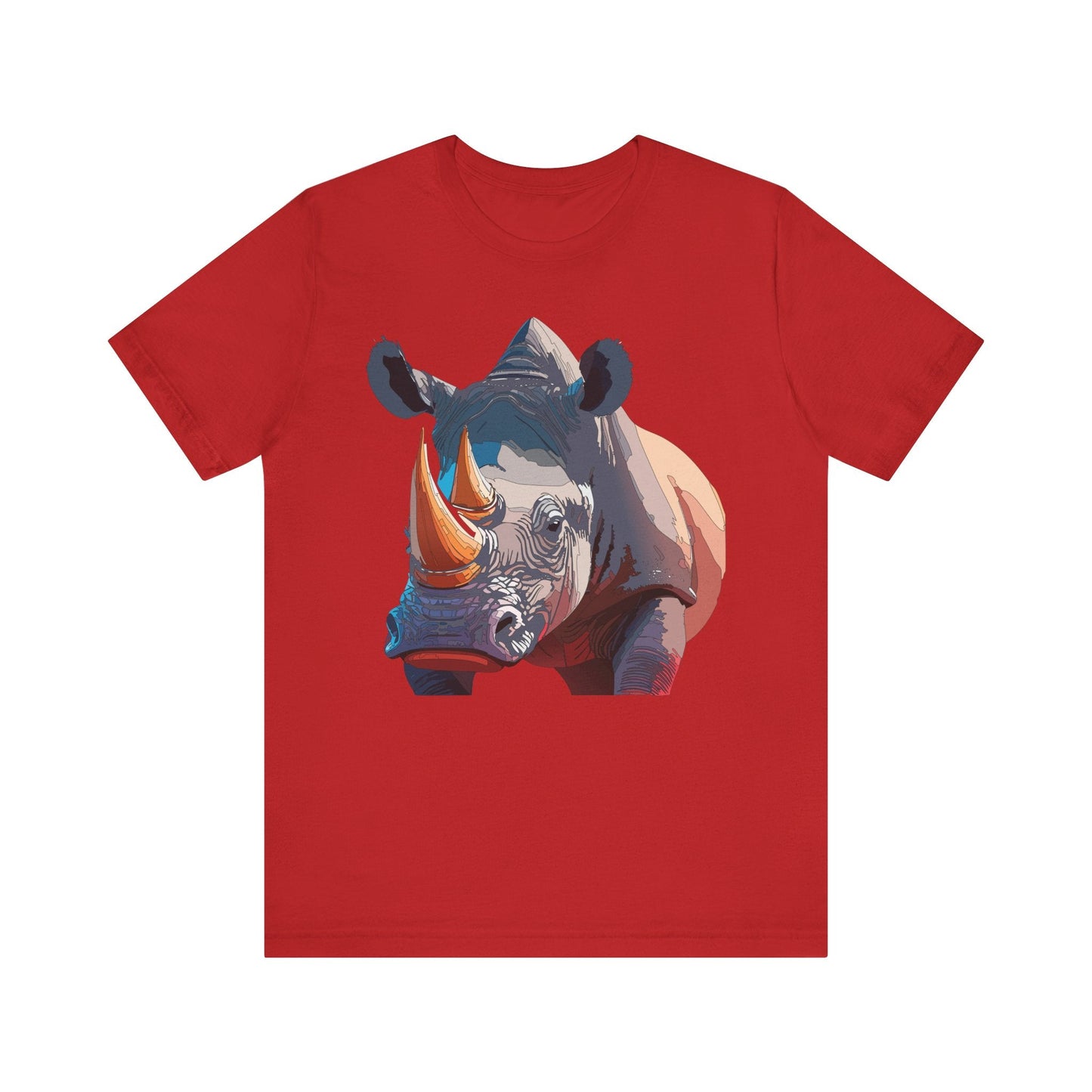 Unisex Animal Shirt Tee With Art Design Wild Animals Gildan Softstyle 64000 Graphic Tee